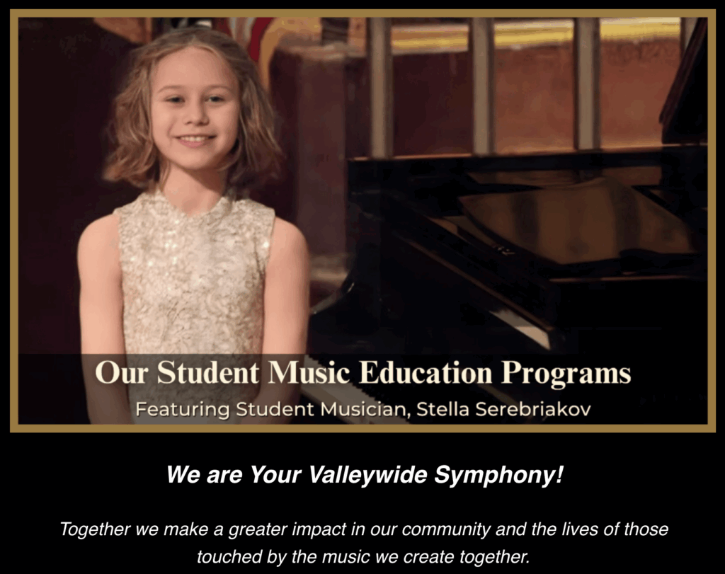 Stella End of Year donations student music education programs thank you for being part of the music we create and the lives we have impacted in 2025