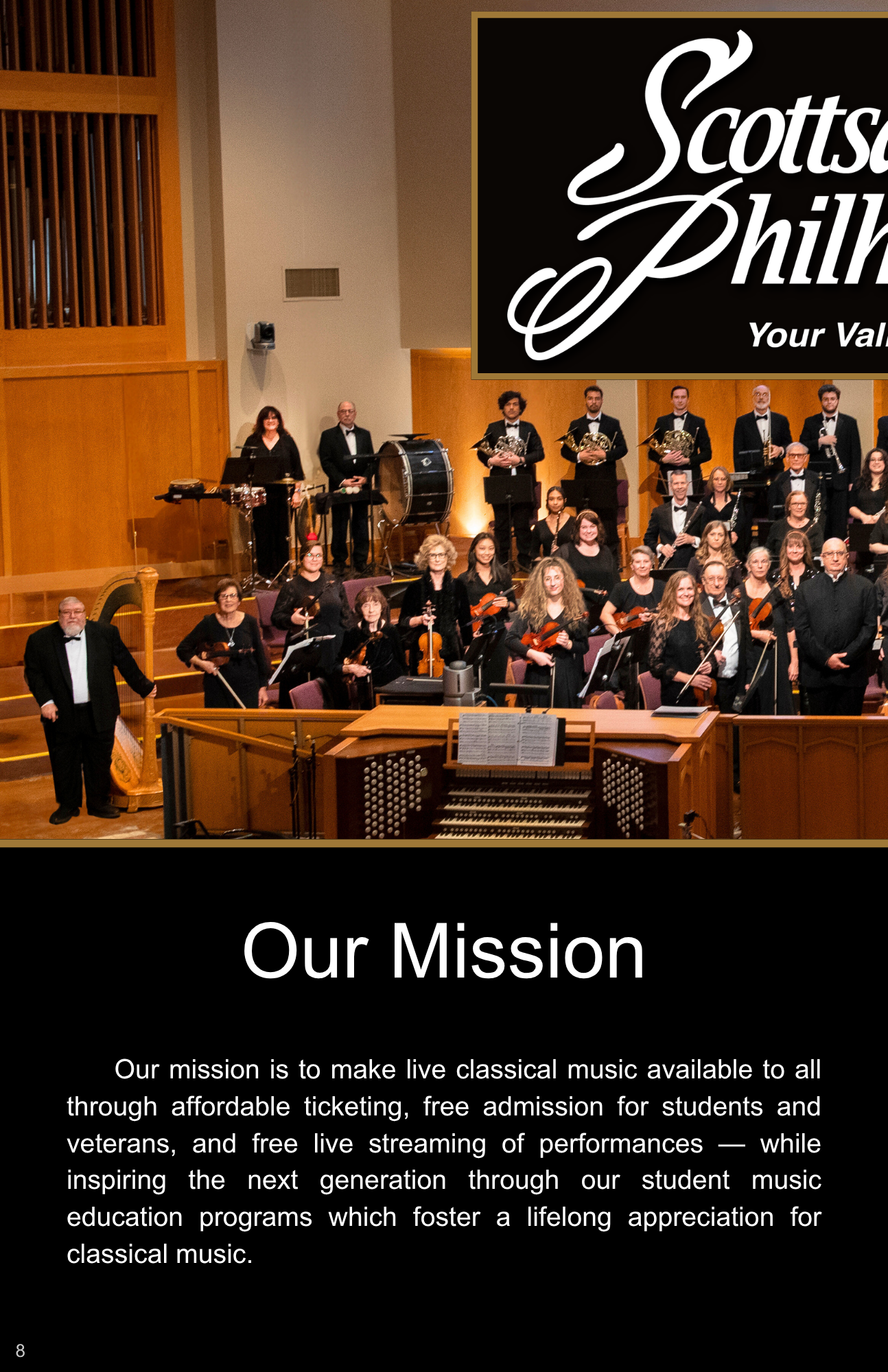 Program Symphony Concert Program - Scottsdale Philharmonic